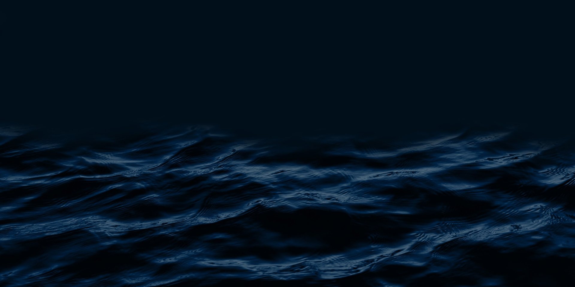 Dark moody ocean waves